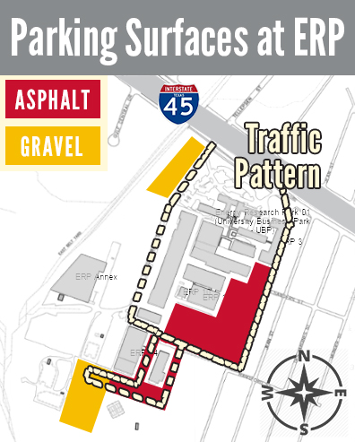 ERP alternative parking extra UH game day